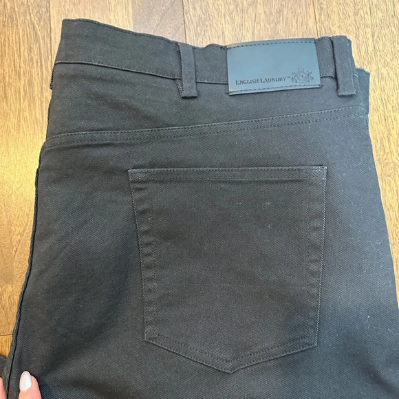 NEW English Laundry Black Jeans Sz. 42/30 - Picture 6 of 6